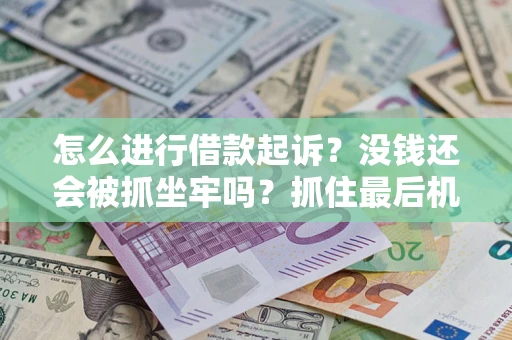 济南怎么进行借款起诉？没钱还会被抓坐牢吗？抓住最后机会！