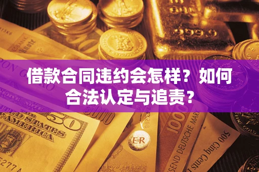 济南借款合同违约会怎样？如何合法认定与追责？