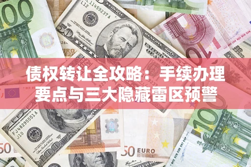 济南债权转让全攻略：手续办理要点与三大隐藏雷区预警