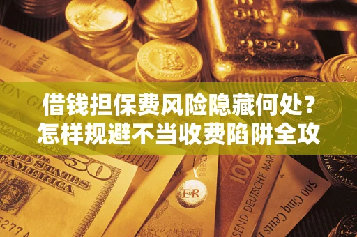 济南借钱担保费风险隐藏何处？怎样规避不当收费陷阱全攻略！